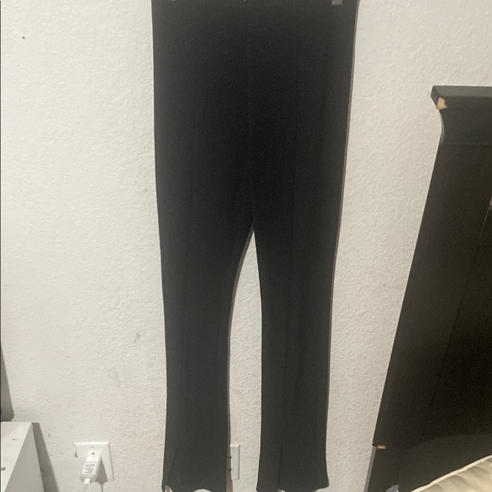 Black Flared Pants